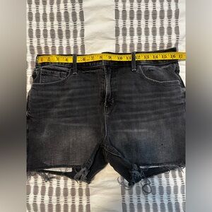 Old Navy size 12 Gray Denim Cutoff Shorts